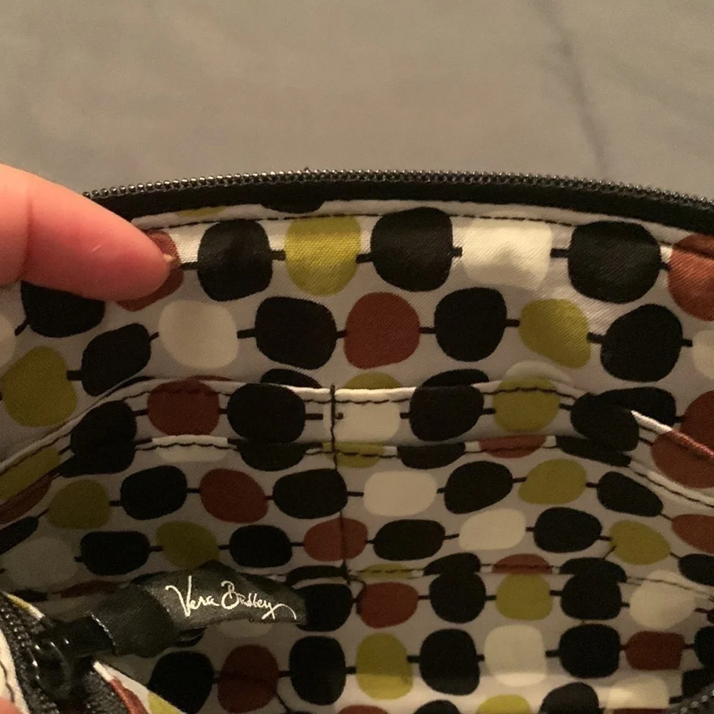 VERA Bradley Cocoa Moss Clutch
